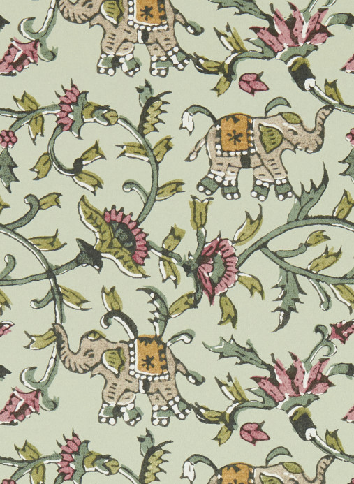 Clarke & Clarke Tapete Hathi - Sage