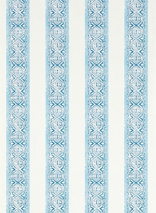 Clarke & Clarke Tapete Kalamkari - Cobalt