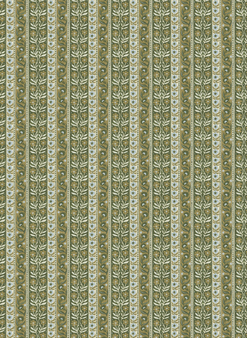 Josephine Munsey Tapete Arber Stripe - Green and Blue