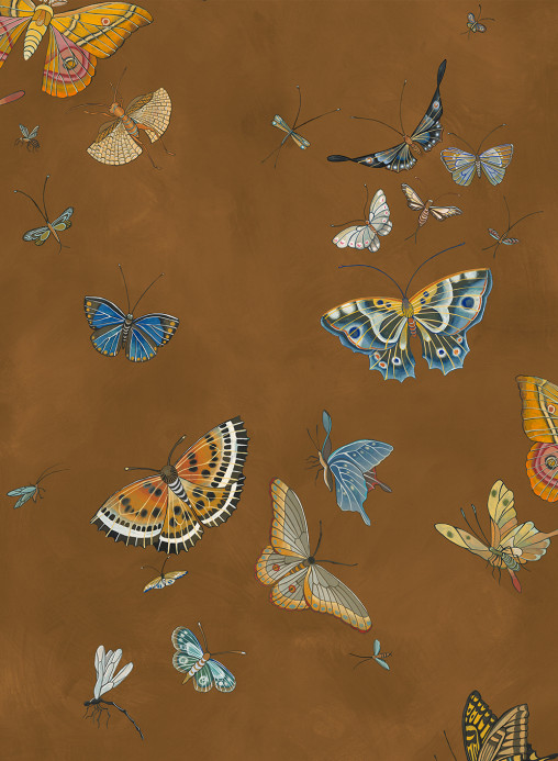Josephine Munsey Tapete Butterflies - Brown