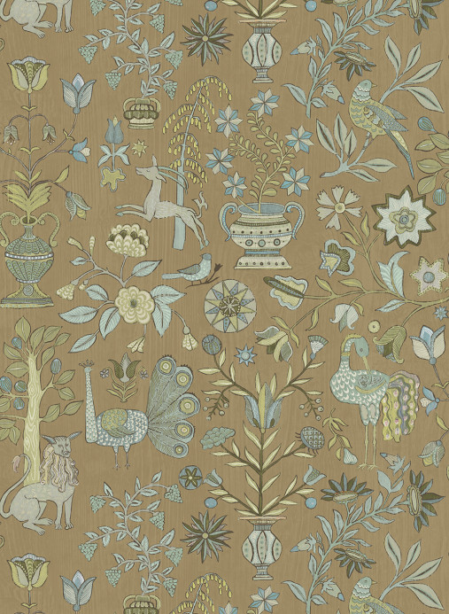 Josephine Munsey Tapete Fable Garden - Stone