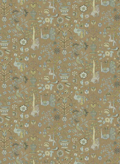 Josephine Munsey Tapete Fable Garden - Stone