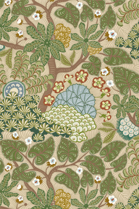 Josephine Munsey Tapete Masako - Green
