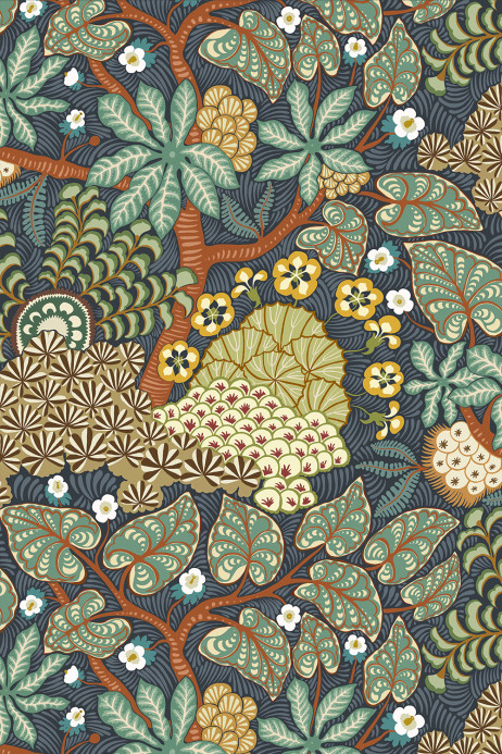 Josephine Munsey Tapete Masako - Navy