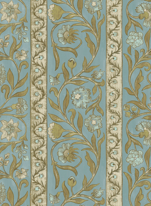 Josephine Munsey Tapete Potter Stripe - Bright Blue
