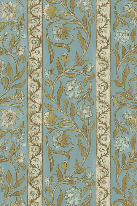 Josephine Munsey Tapete Potter Stripe - Bright Blue