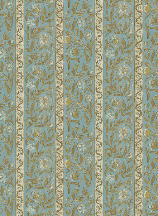 Josephine Munsey Tapete Potter Stripe - Bright Blue