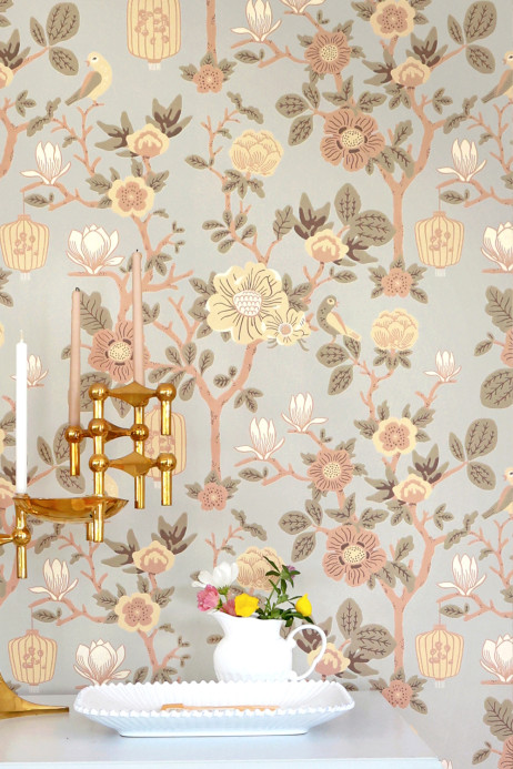 Majvillan Papier peint Tokyo Tea