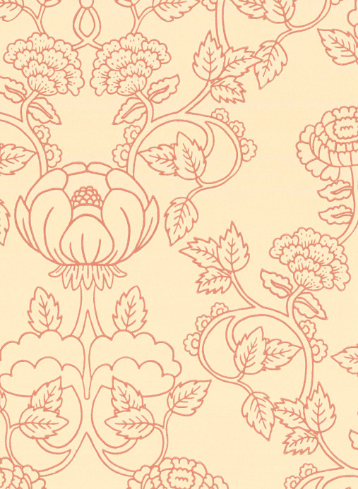 Majvillan Tapete Cheri Spritz - Soft Cranberry Red