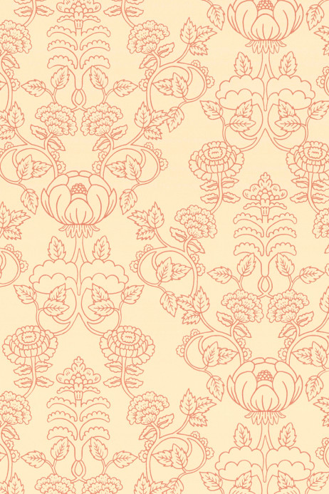 Majvillan Tapete Cheri Spritz - Soft Cranberry Red