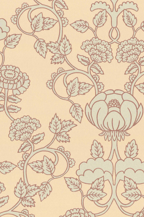 Majvillan Tapete Cheri Spritz - Minty Breeze Beige