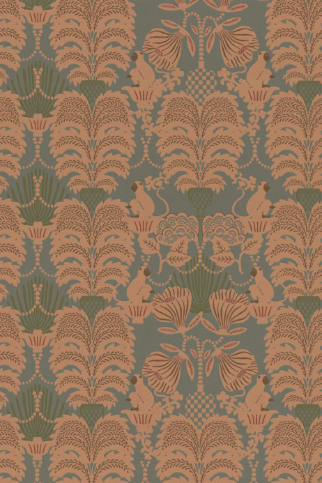 Majvillan Papier peint Hello Monkey - Rosemary Green