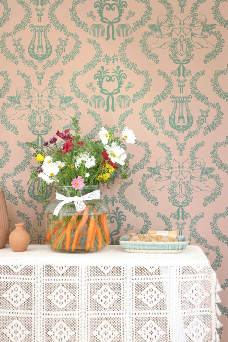 Majvillan Wallpaper Flame of Love