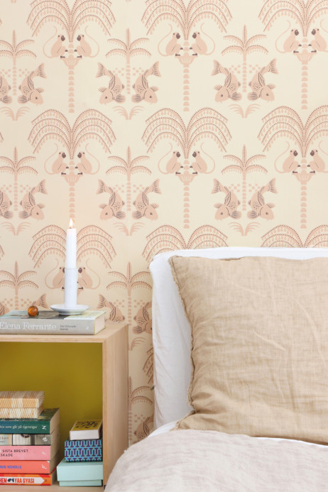 Majvillan Carta da parati Sunset Gold