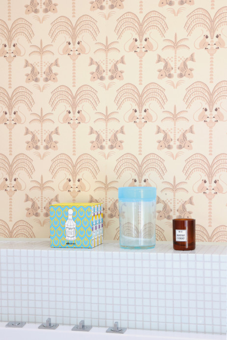 Majvillan Carta da parati Sunset Gold