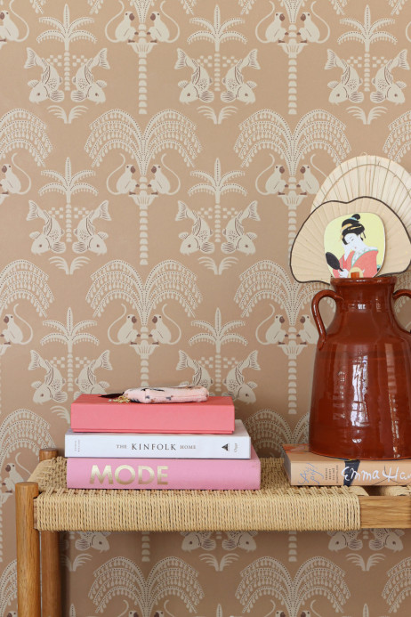 Majvillan Carta da parati Sunset Gold