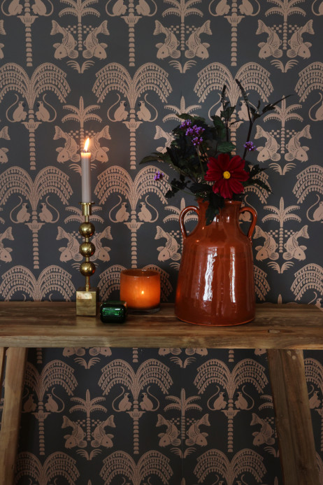 Majvillan Carta da parati Sunset Gold