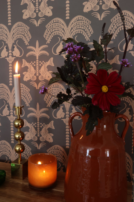 Majvillan Carta da parati Sunset Gold