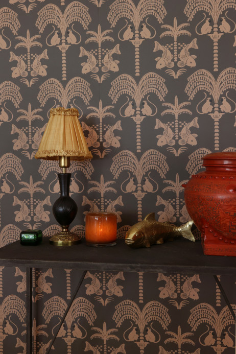 Majvillan Carta da parati Sunset Gold