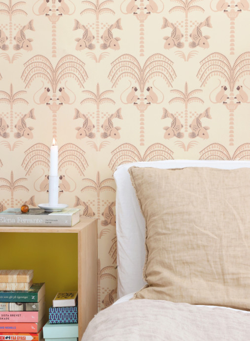 Majvillan Carta da parati Sunset Gold