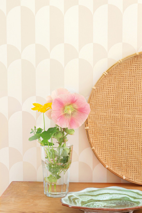 Majvillan Wallpaper Whipped Cream