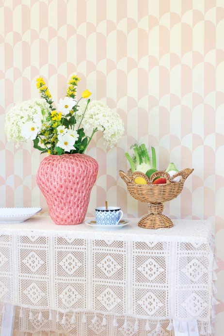 Majvillan Wallpaper Whipped Cream