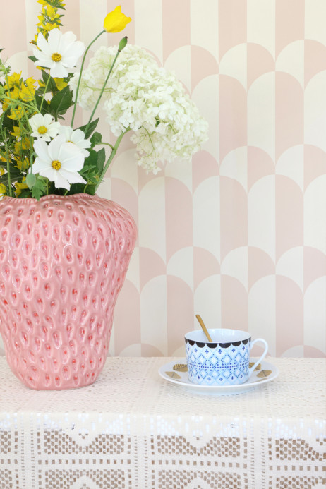 Majvillan Wallpaper Whipped Cream