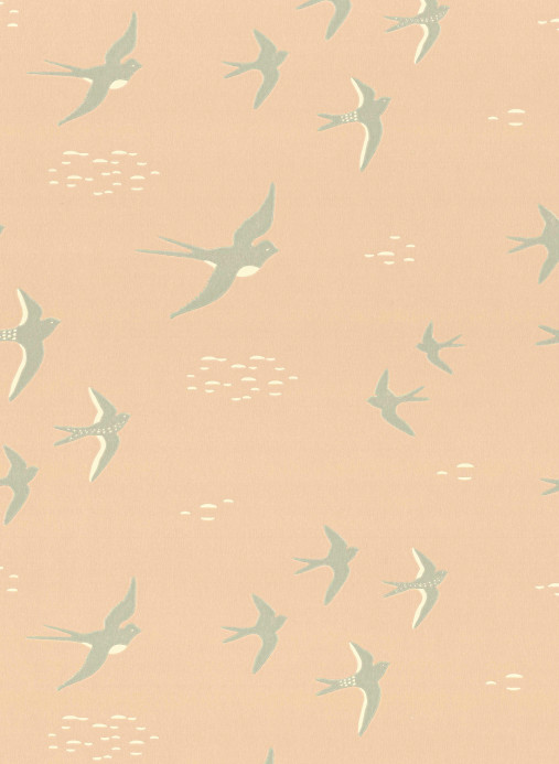 Majvillan Tapete Follow the Wind - Blush Beige