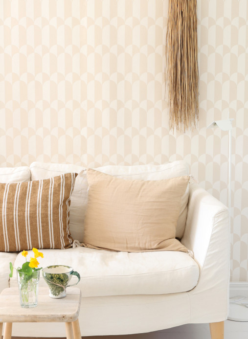 Majvillan Wallpaper Whipped Cream