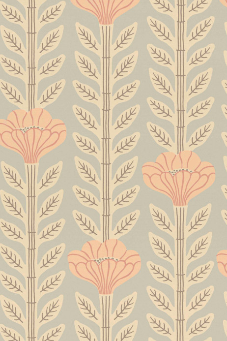 Majvillan Tapete Caipirinha - Coral Blush