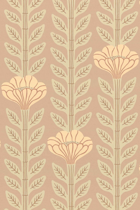 Majvillan Tapete Caipirinha - Misty Taube Brown