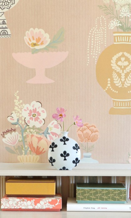 Majvillan Wallpaper Floral Daiquiri XL