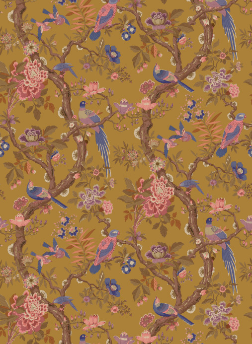 GP & J Baker Carta da parati Eltham - Ochre