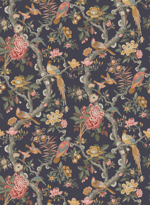 GP & J Baker Tapete Eltham - Charcoal/ Jewel