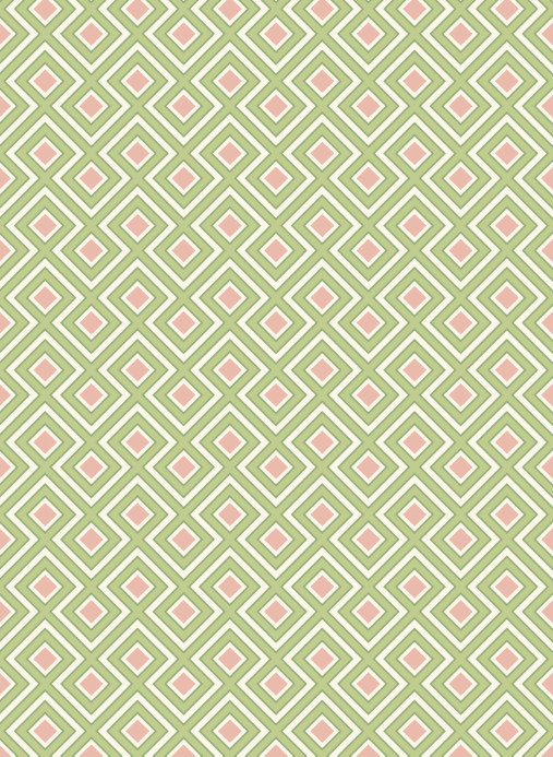 GP & J Baker Tapete La Fiorentina Small - Green/ Blush