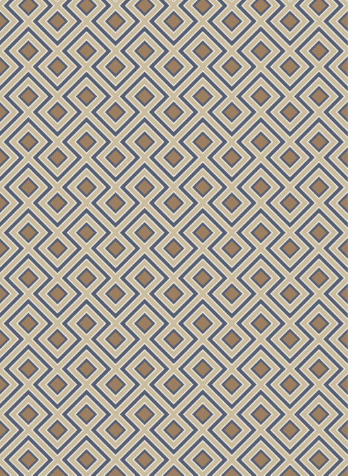 GP & J Baker Tapete La Fiorentina Small - Indigo