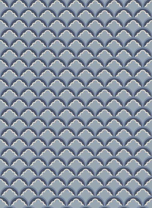 GP & J Baker Tapete Mount Temple Small - Blue