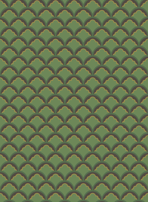 GP & J Baker Tapete Mount Temple Small - Emerald