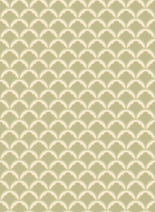 GP & J Baker Tapete Mount Temple Small - Sage