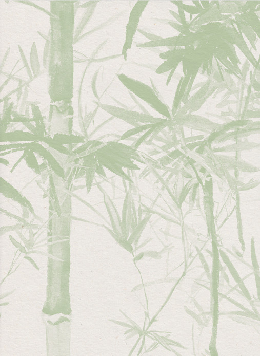 Sian Zeng Wandbild Bamboo Green - All Panels