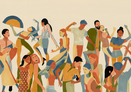 Tres Tintas Wandbild Verbena - Beige