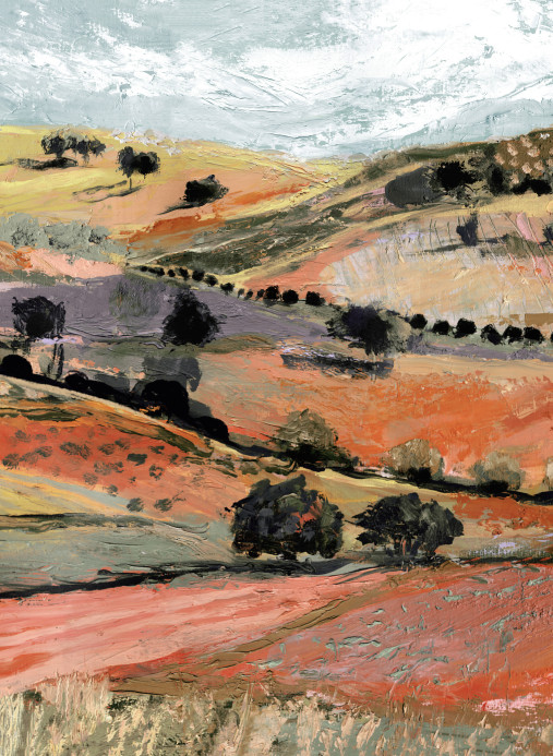 Tres Tintas Wandbild Quijote - Red