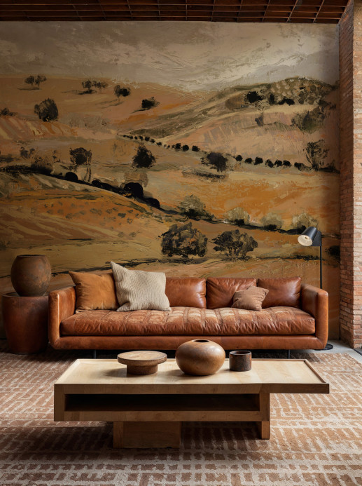 Tres Tintas Wandbild Quijote - Orange