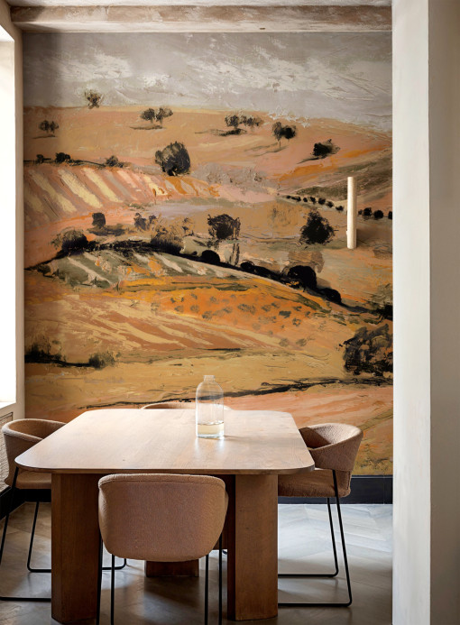 Tres Tintas Wandbild Quijote - Orange