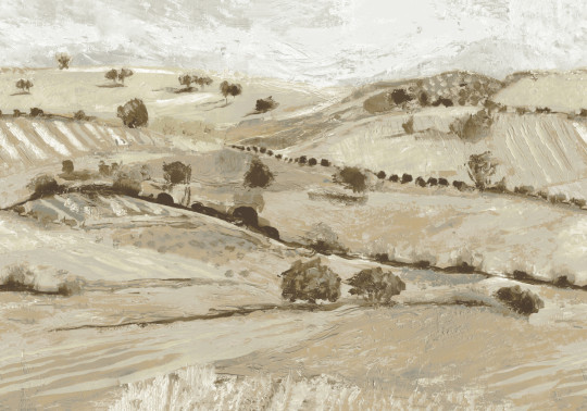 Tres Tintas Wandbild Quijote - Beige