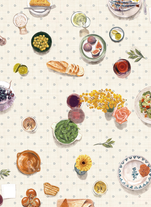 Tres Tintas Wandbild Tapeo - Dots