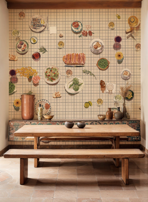 Tres Tintas Carta da parati panoramica Tapeo