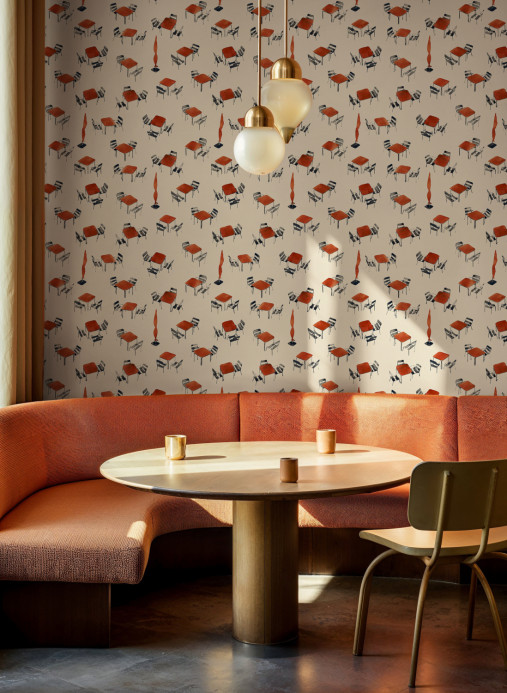 Tres Tintas Carta da parati Terraceo