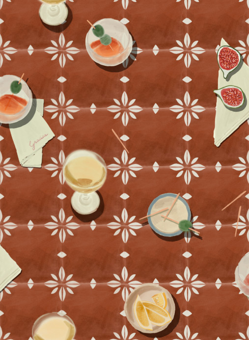 Tres Tintas Tapete Vermut - Clay