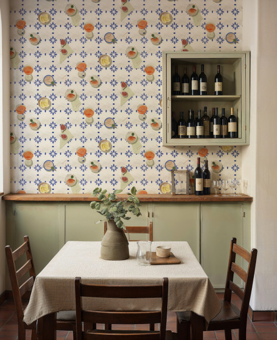 Tres Tintas Carta da parati Vermut